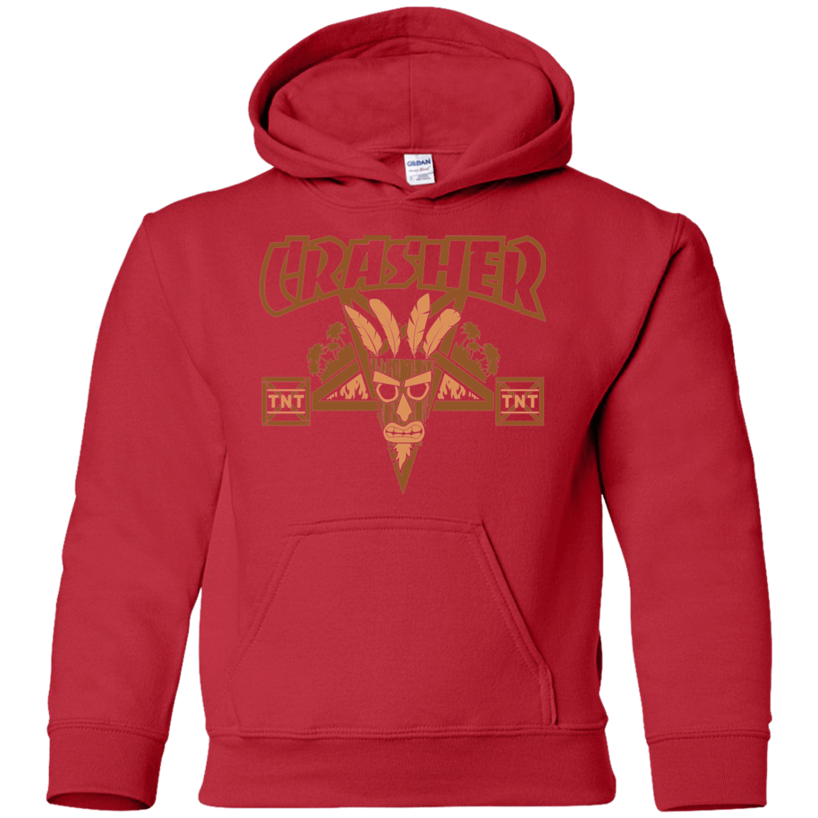 Sweatshirts Red / YS CRASHER Youth Hoodie