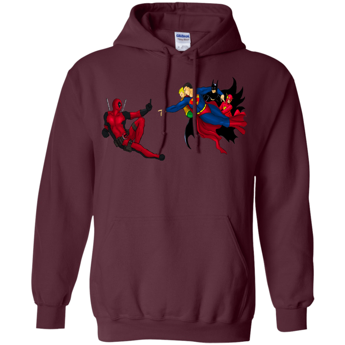 Sweatshirts Maroon / S Creation of the Merc Pullover Hoodie