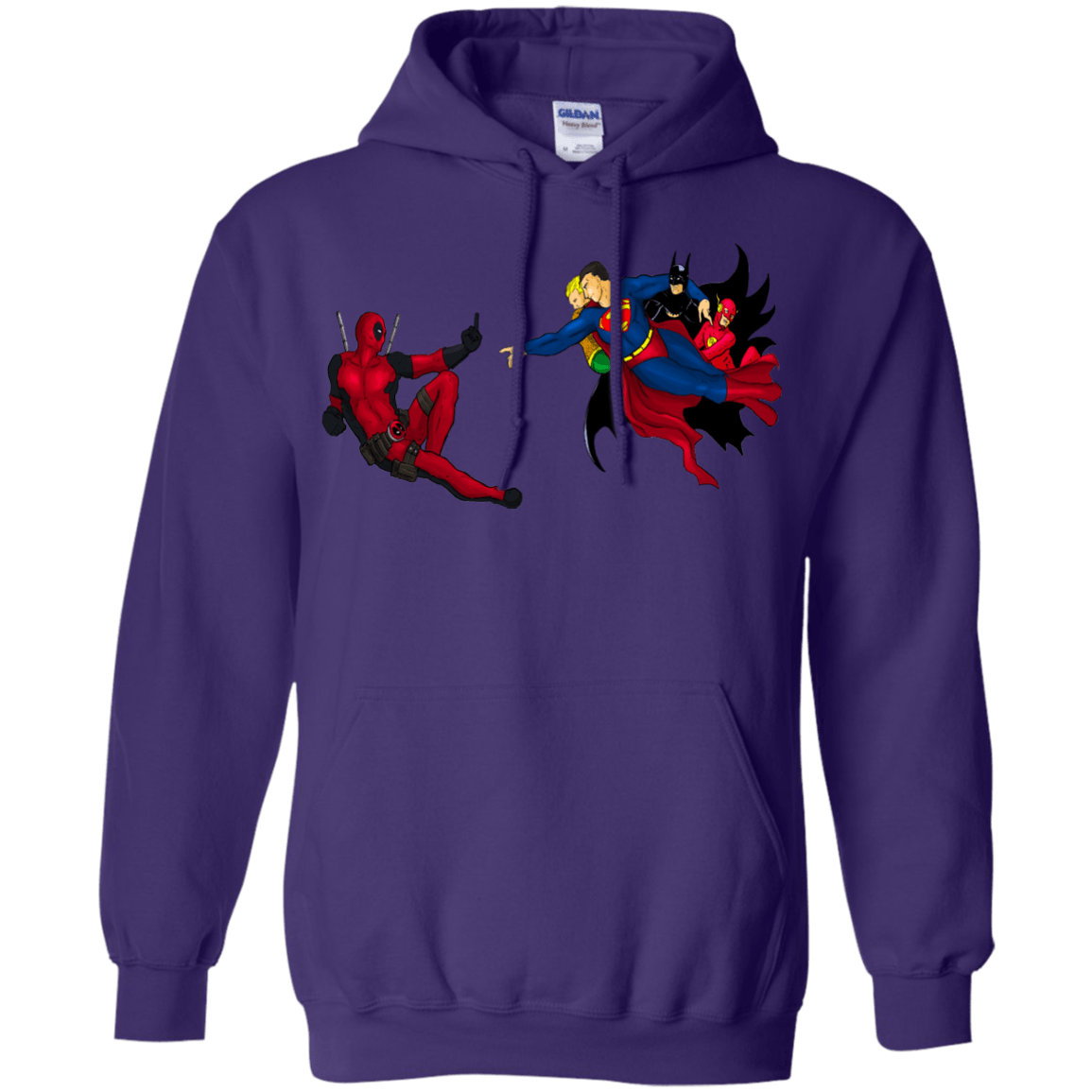 Sweatshirts Purple / S Creation of the Merc Pullover Hoodie