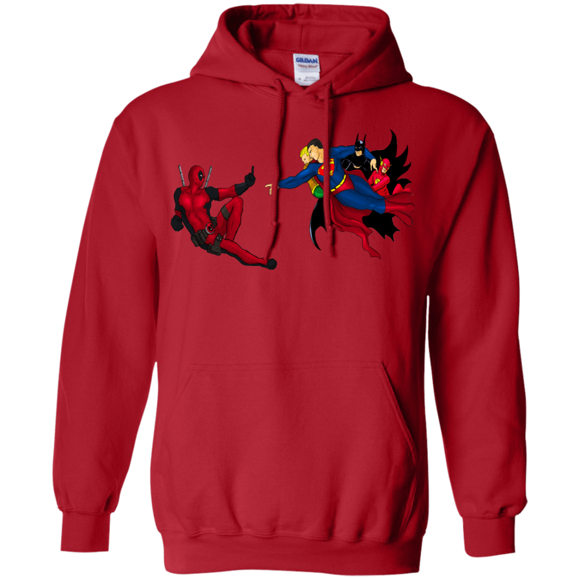 Sweatshirts Red / S Creation of the Merc Pullover Hoodie