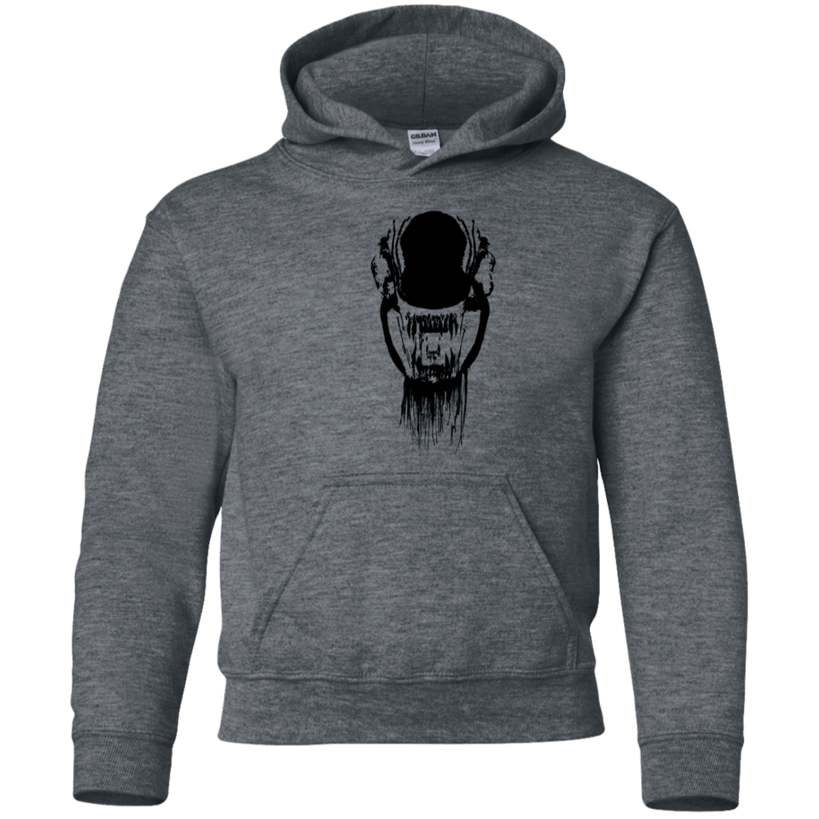 Sweatshirts Dark Heather / YS Creature Youth Hoodie