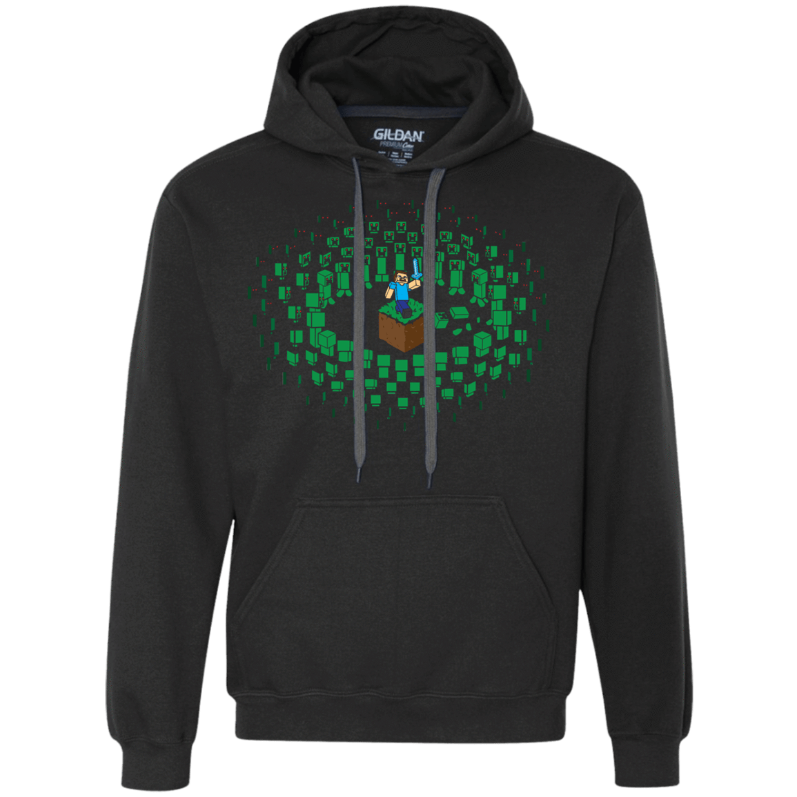 Sweatshirts Black / S Creeper Mob Premium Fleece Hoodie