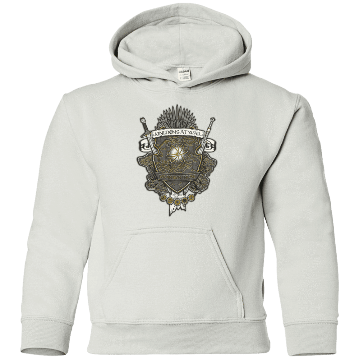 Sweatshirts White / YS Crest of Thrones Youth Hoodie