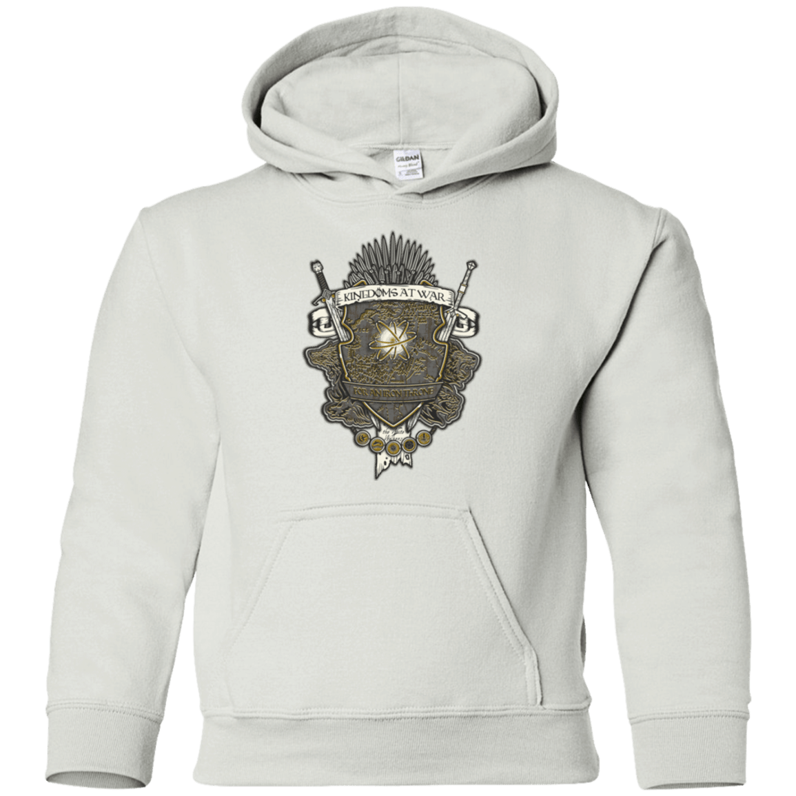 Sweatshirts White / YS Crest of Thrones Youth Hoodie