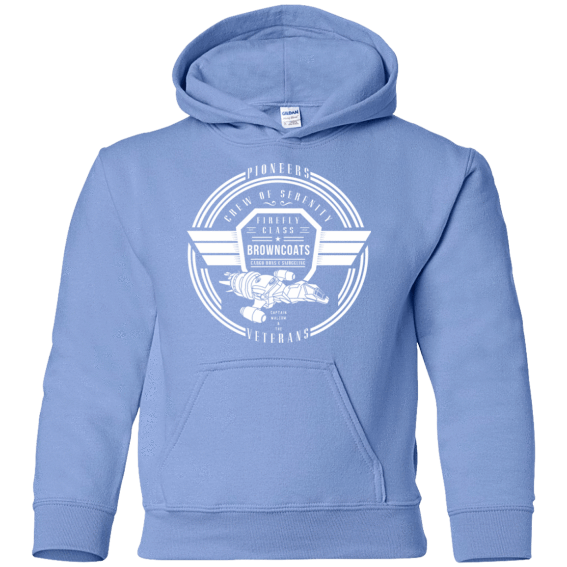 Sweatshirts Carolina Blue / YS Crew of Serenity Youth Hoodie