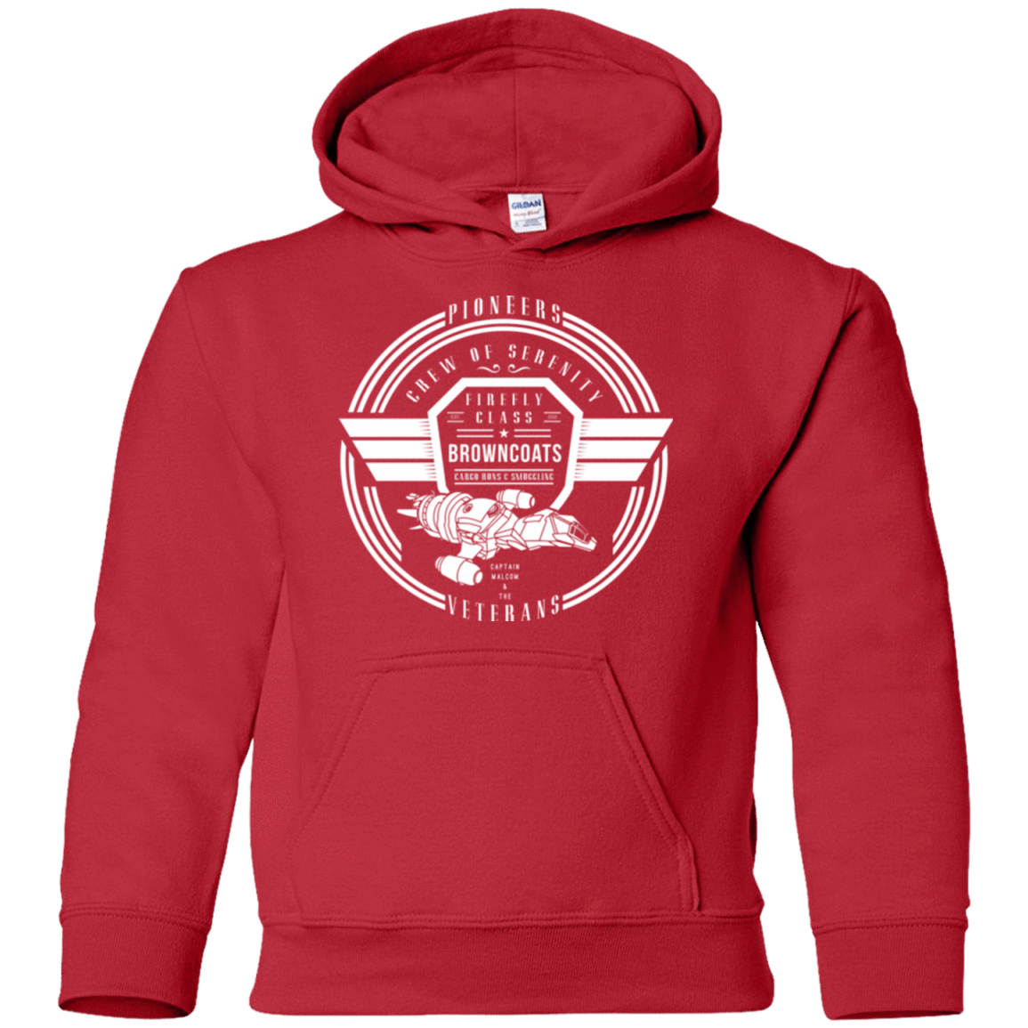 Sweatshirts Red / YS Crew of Serenity Youth Hoodie
