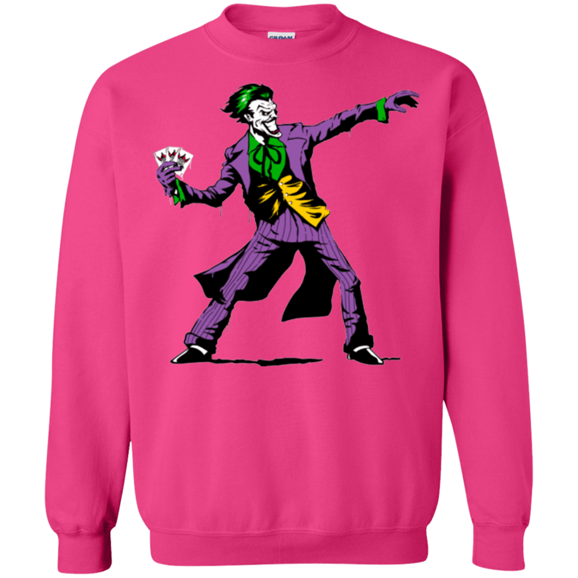 Sweatshirts Heliconia / Small Crime Clown Banksy Crewneck Sweatshirt