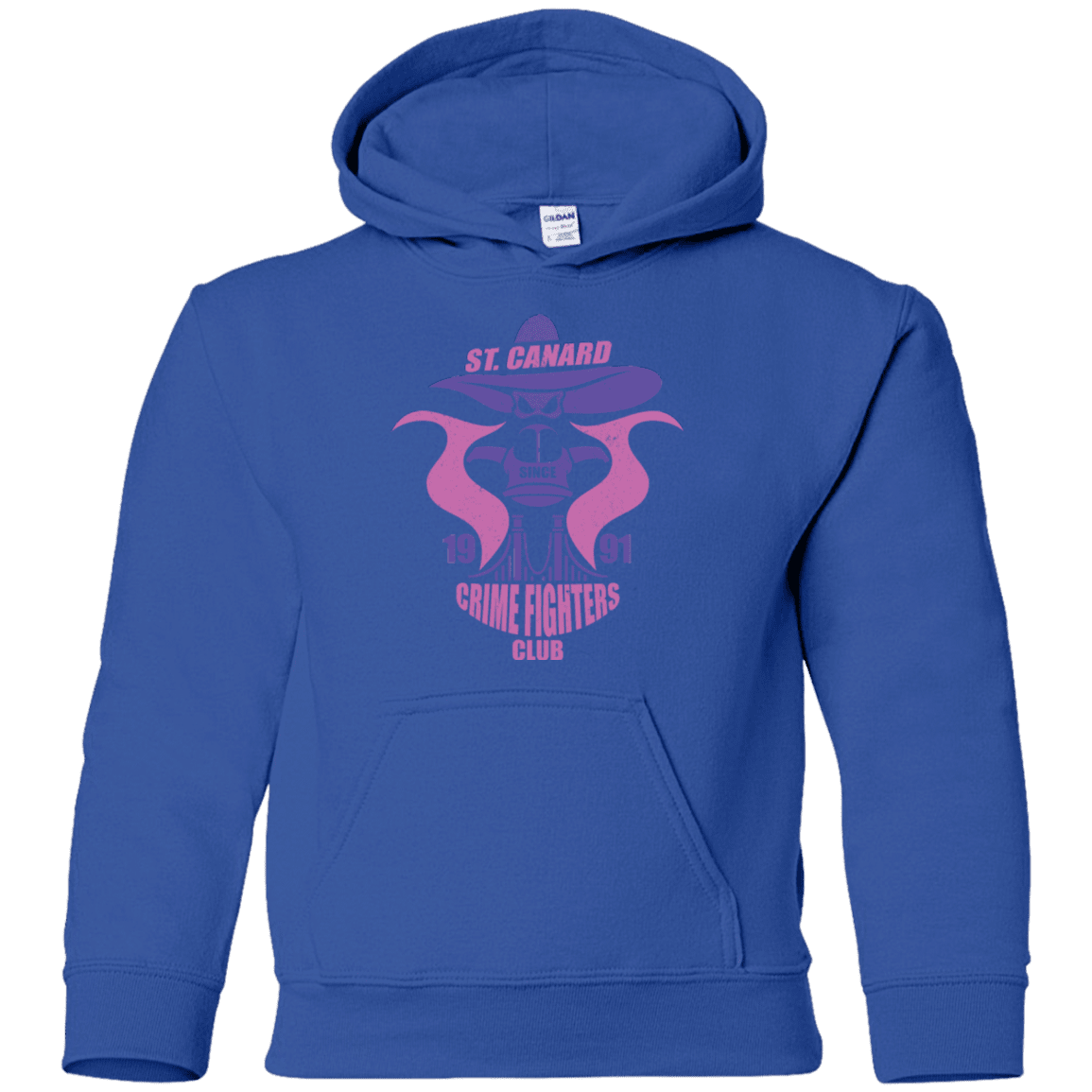 Sweatshirts Royal / YS Crime Fighters Club Youth Hoodie