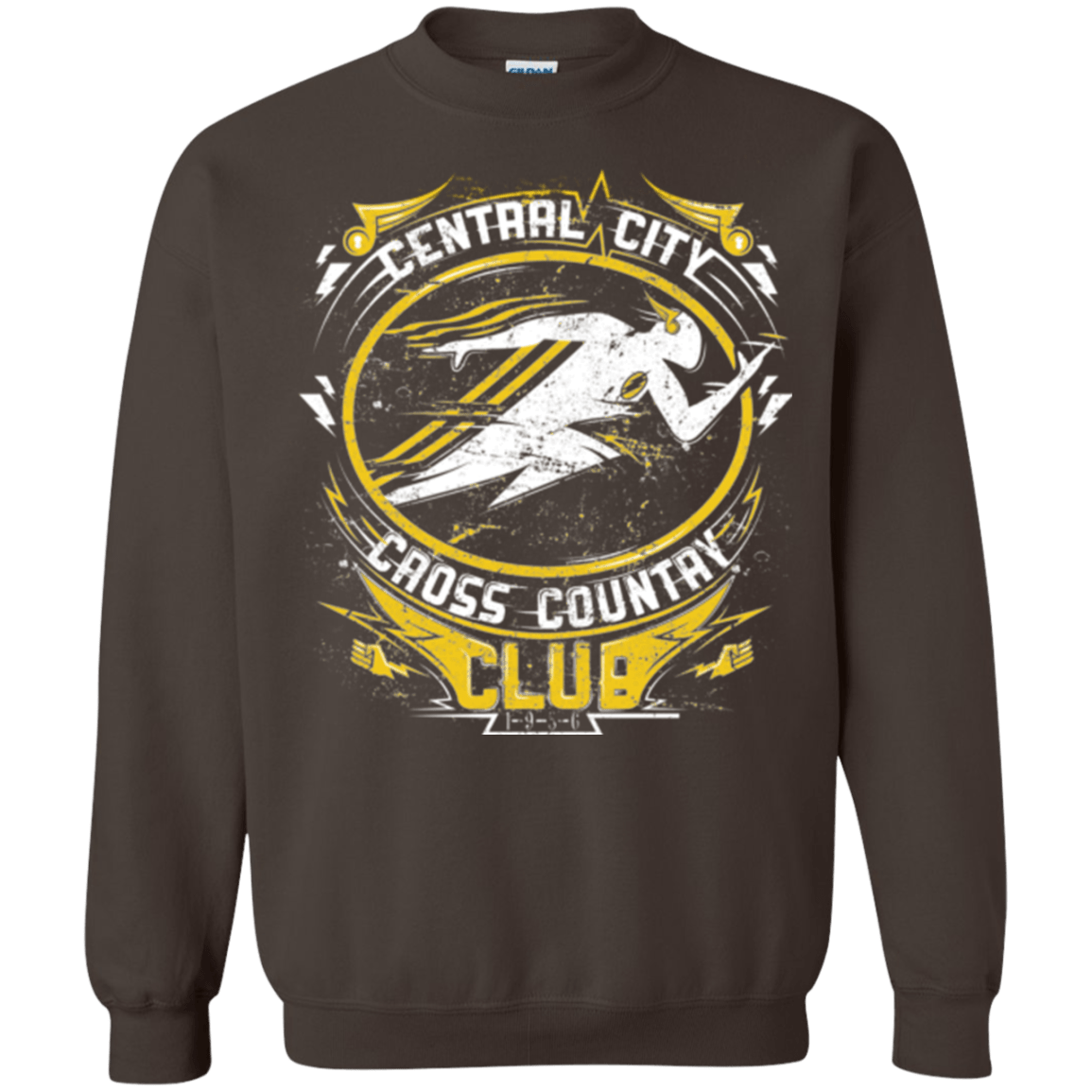Sweatshirts Dark Chocolate / Small Cross Country Club Crewneck Sweatshirt