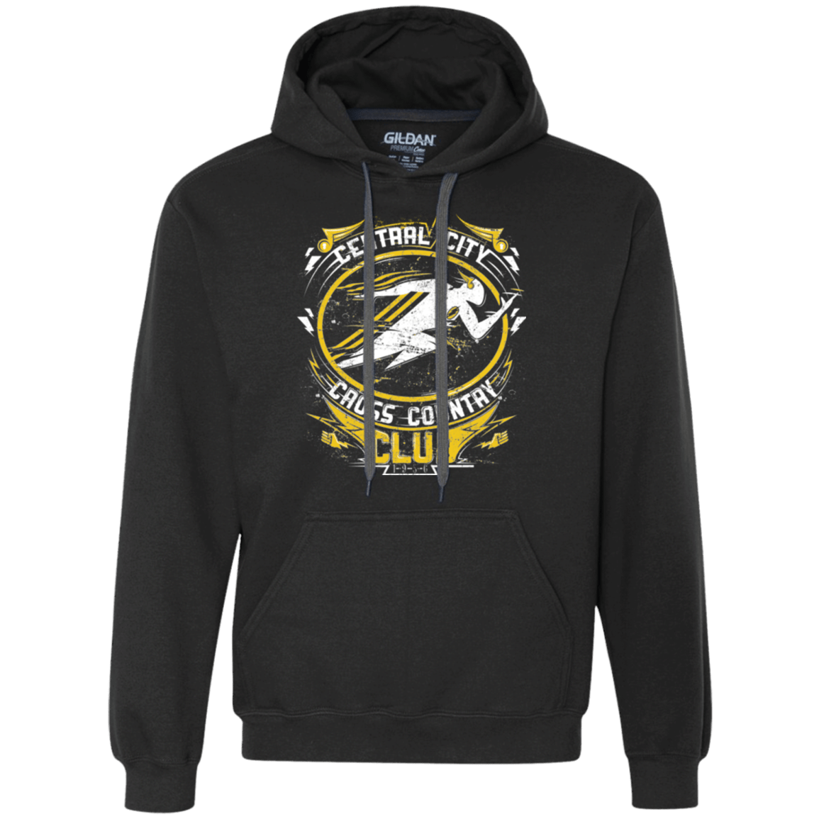 Sweatshirts Black / Small Cross Country Club Premium Fleece Hoodie