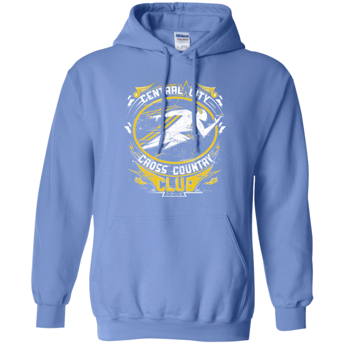Sweatshirts Carolina Blue / Small Cross Country Club Pullover Hoodie