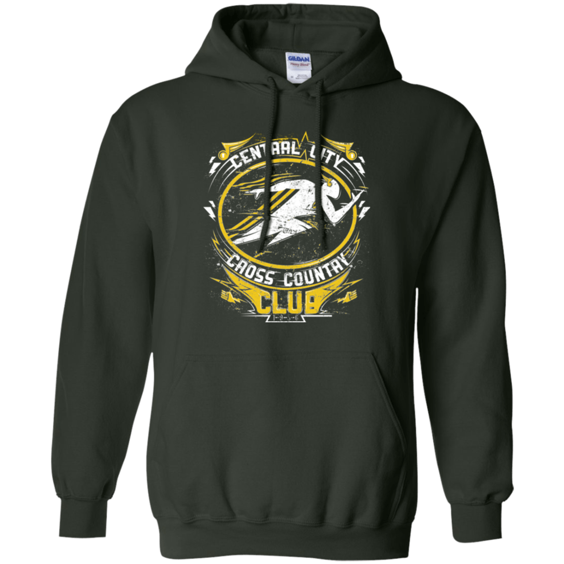 Sweatshirts Forest Green / Small Cross Country Club Pullover Hoodie