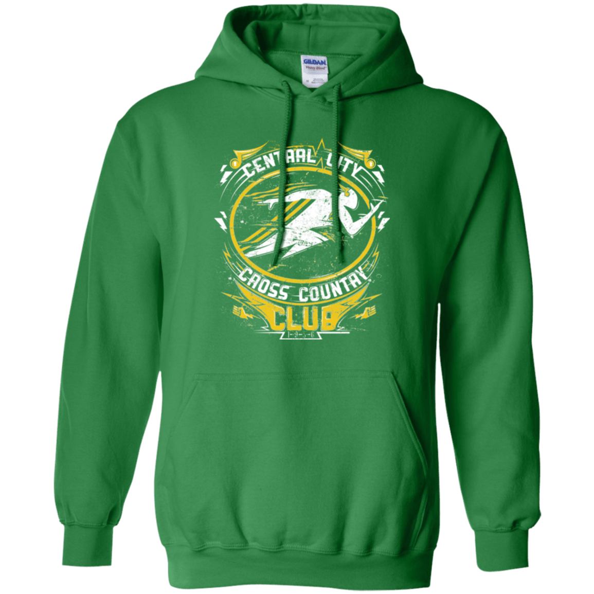 Sweatshirts Irish Green / Small Cross Country Club Pullover Hoodie