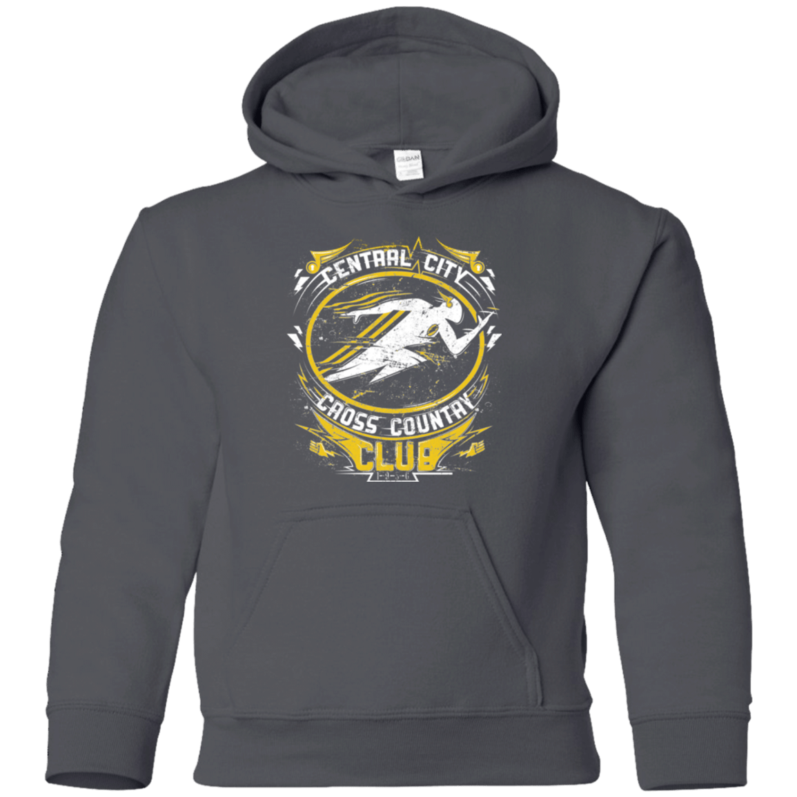 Sweatshirts Charcoal / YS Cross Country Club Youth Hoodie