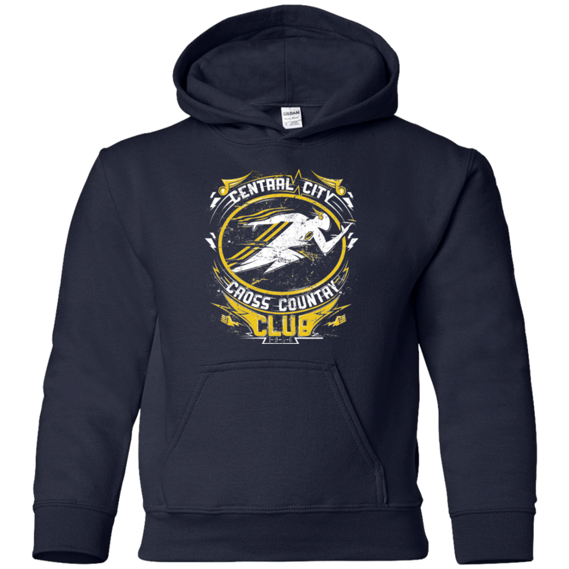 Sweatshirts Navy / YS Cross Country Club Youth Hoodie