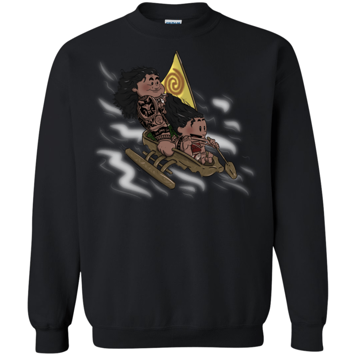Sweatshirts Black / S Cross to The Ocean Crewneck Sweatshirt