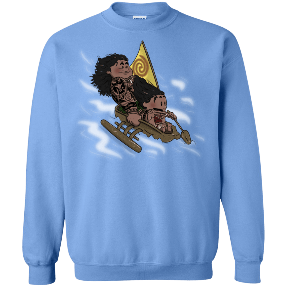 Sweatshirts Carolina Blue / S Cross to The Ocean Crewneck Sweatshirt