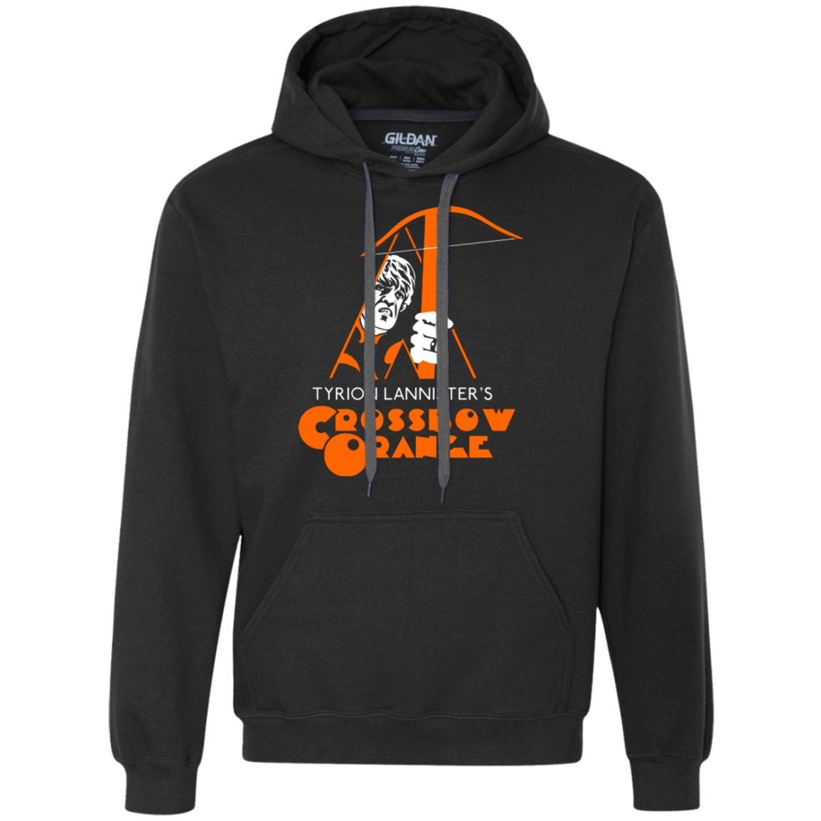 Sweatshirts Black / Small Crossbow Orange Premium Fleece Hoodie