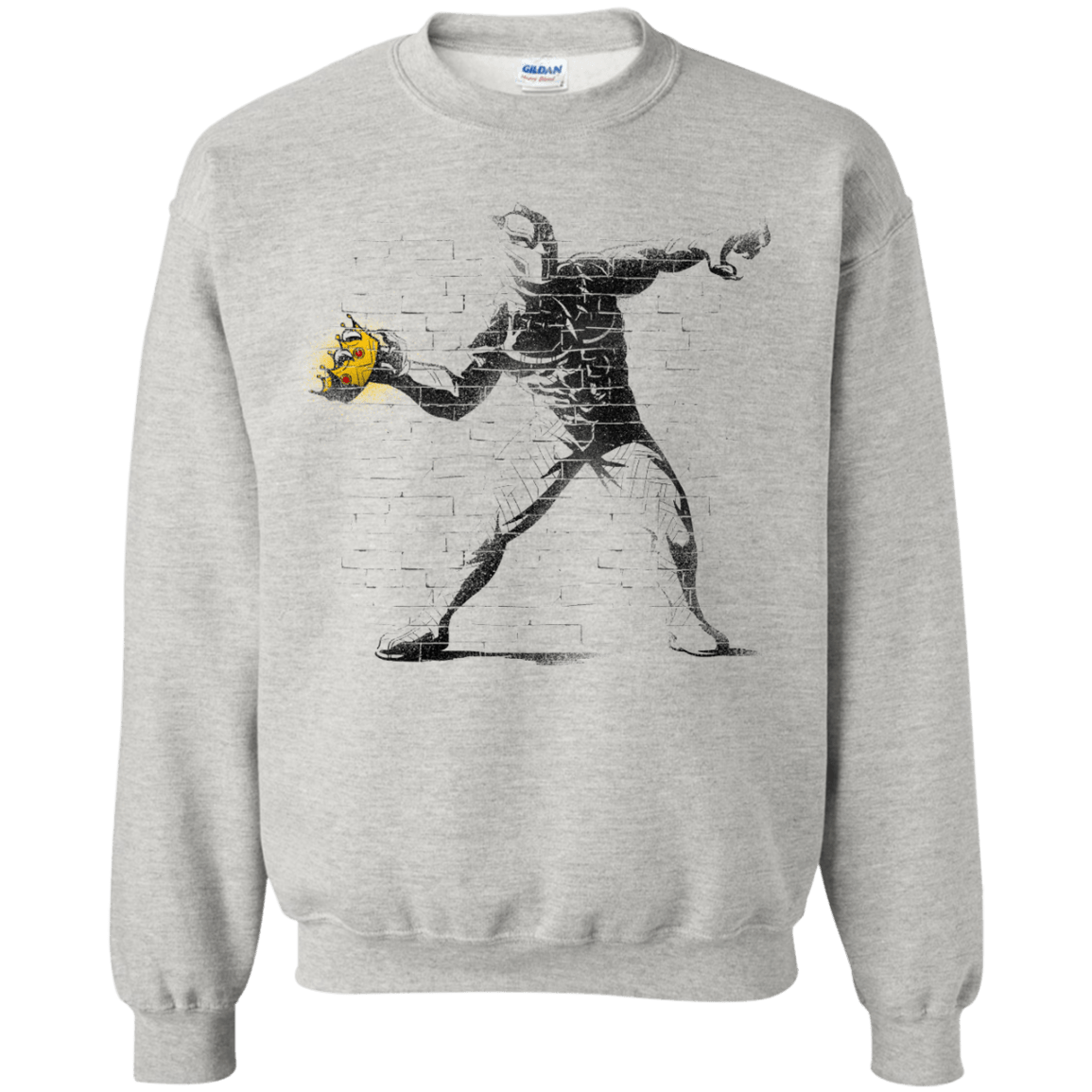 Sweatshirts Ash / Small Crown Thrower Crewneck Sweatshirt
