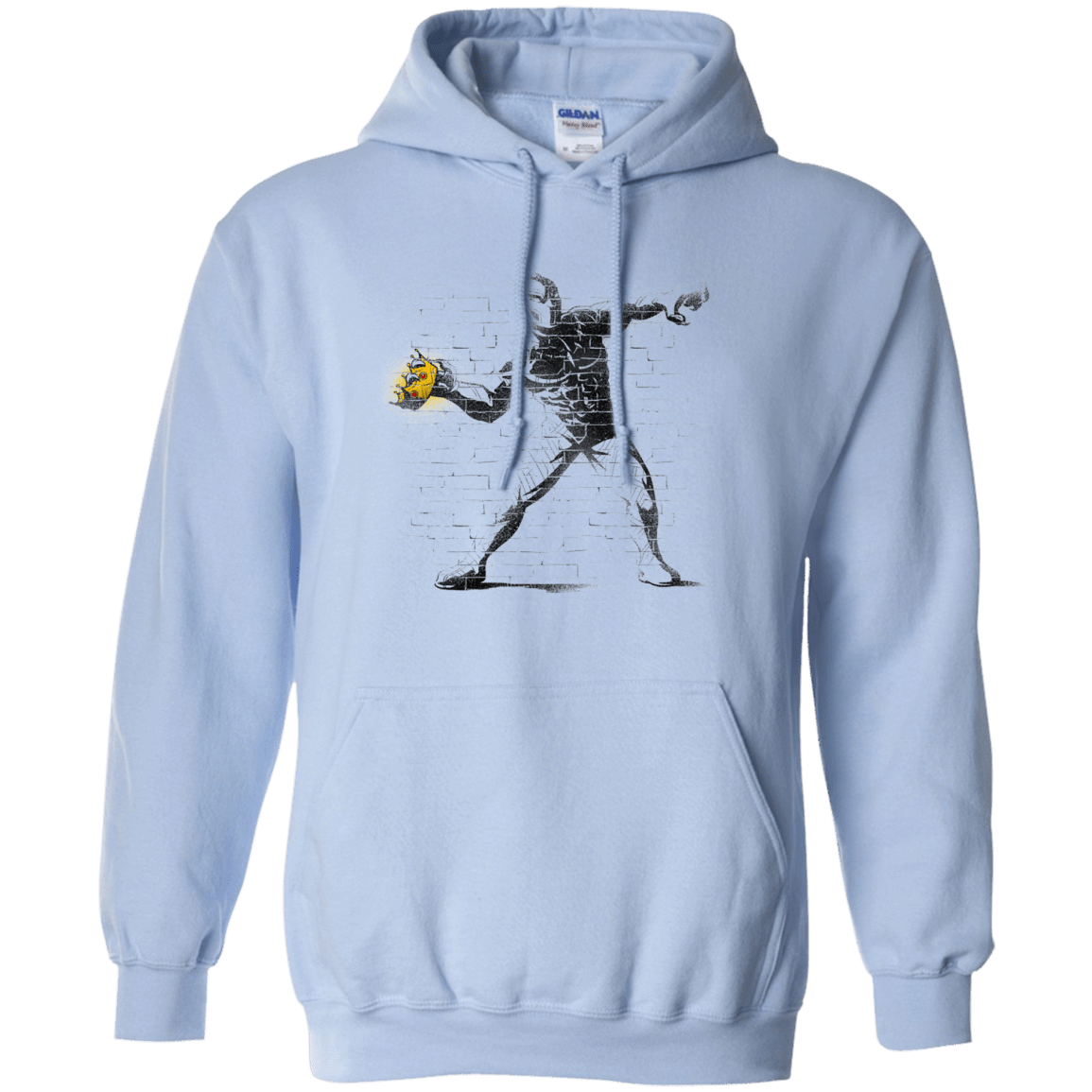 Sweatshirts Light Blue / Small Crown Thrower Pullover Hoodie