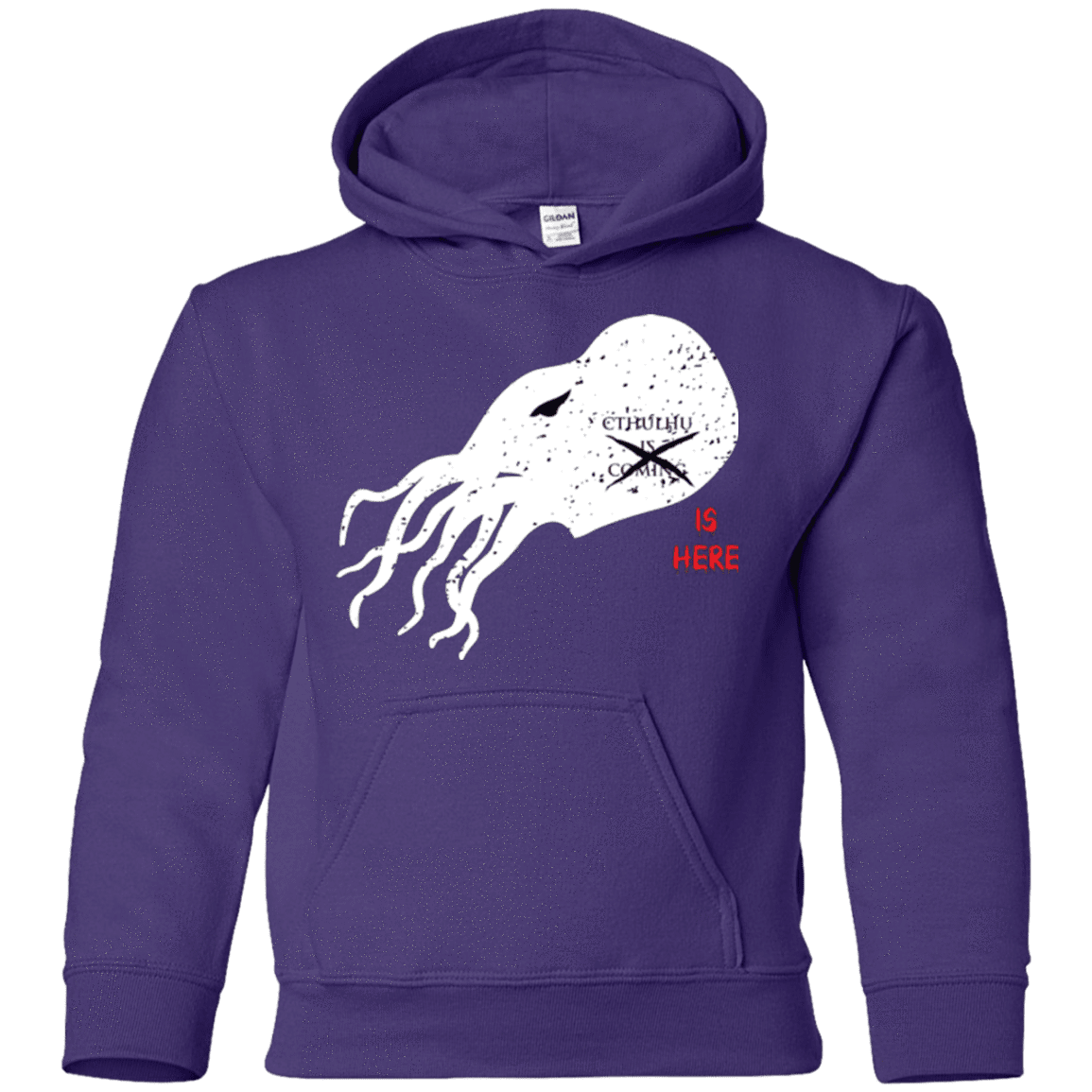 Sweatshirts Purple / YS Cthulhu(3) Youth Hoodie