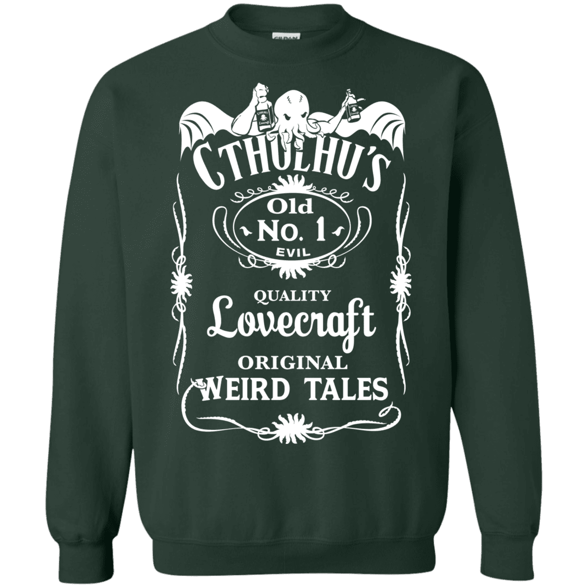 Sweatshirts Forest Green / S Cthulhu's Crewneck Sweatshirt