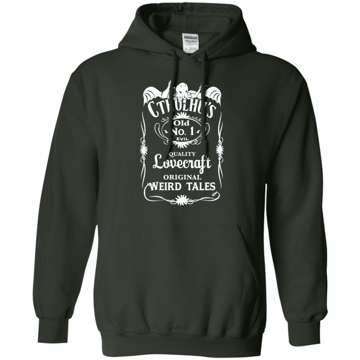 Sweatshirts Forest Green / S Cthulhu's Pullover Hoodie