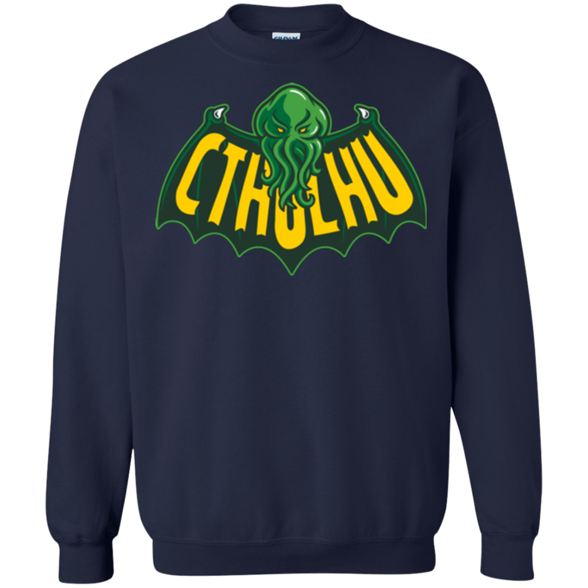Sweatshirts Navy / Small CTHULHUMAN Crewneck Sweatshirt