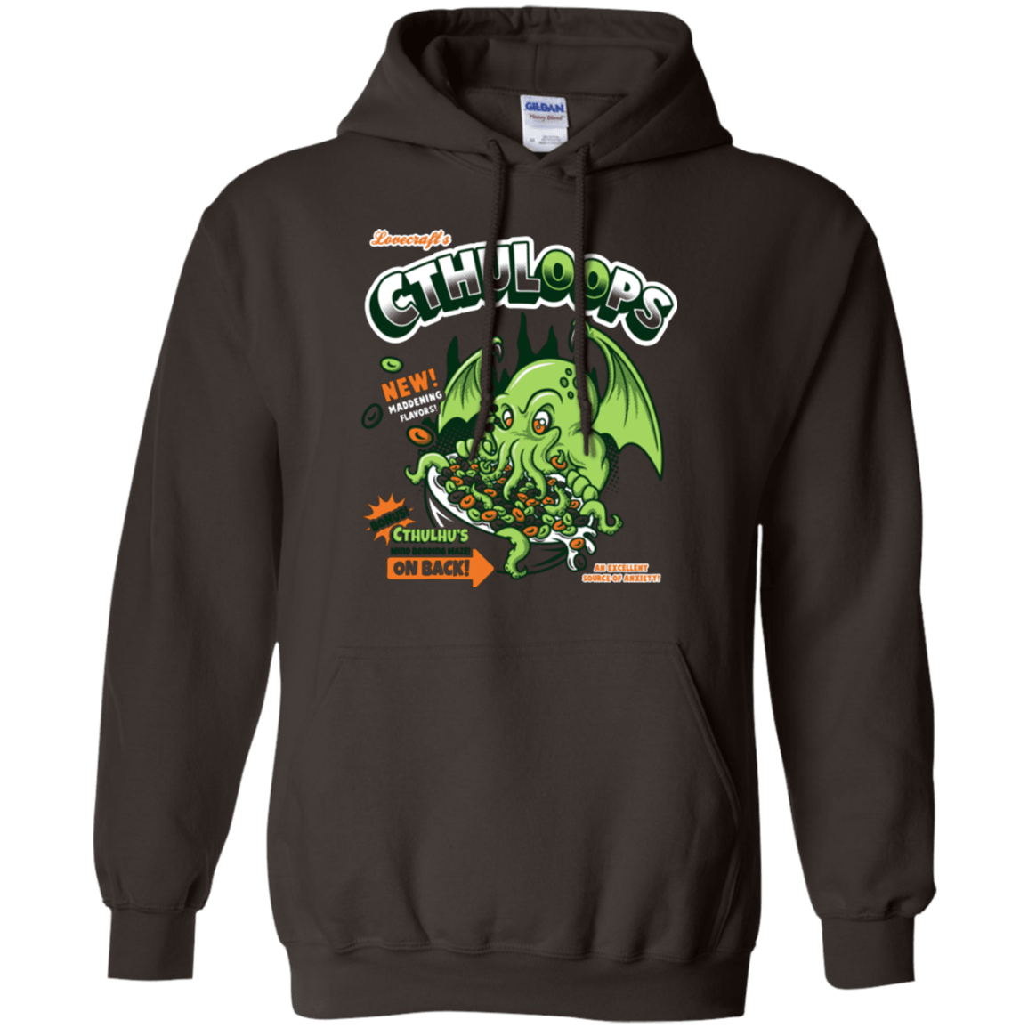 Sweatshirts Dark Chocolate / Small Cthuloops Pullover Hoodie
