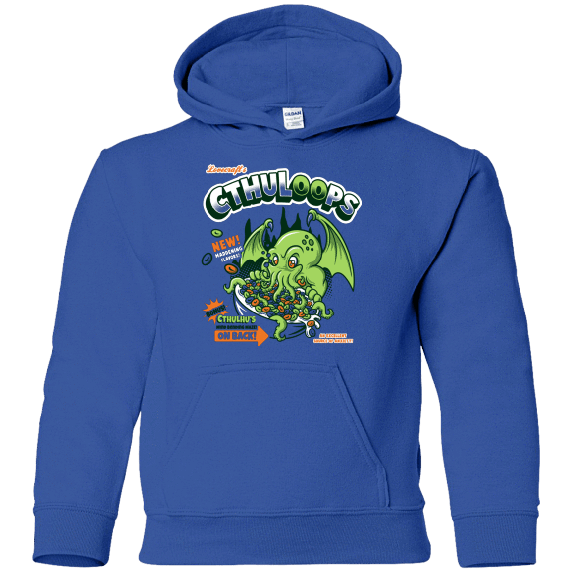 Sweatshirts Royal / YS Cthuloops Youth Hoodie