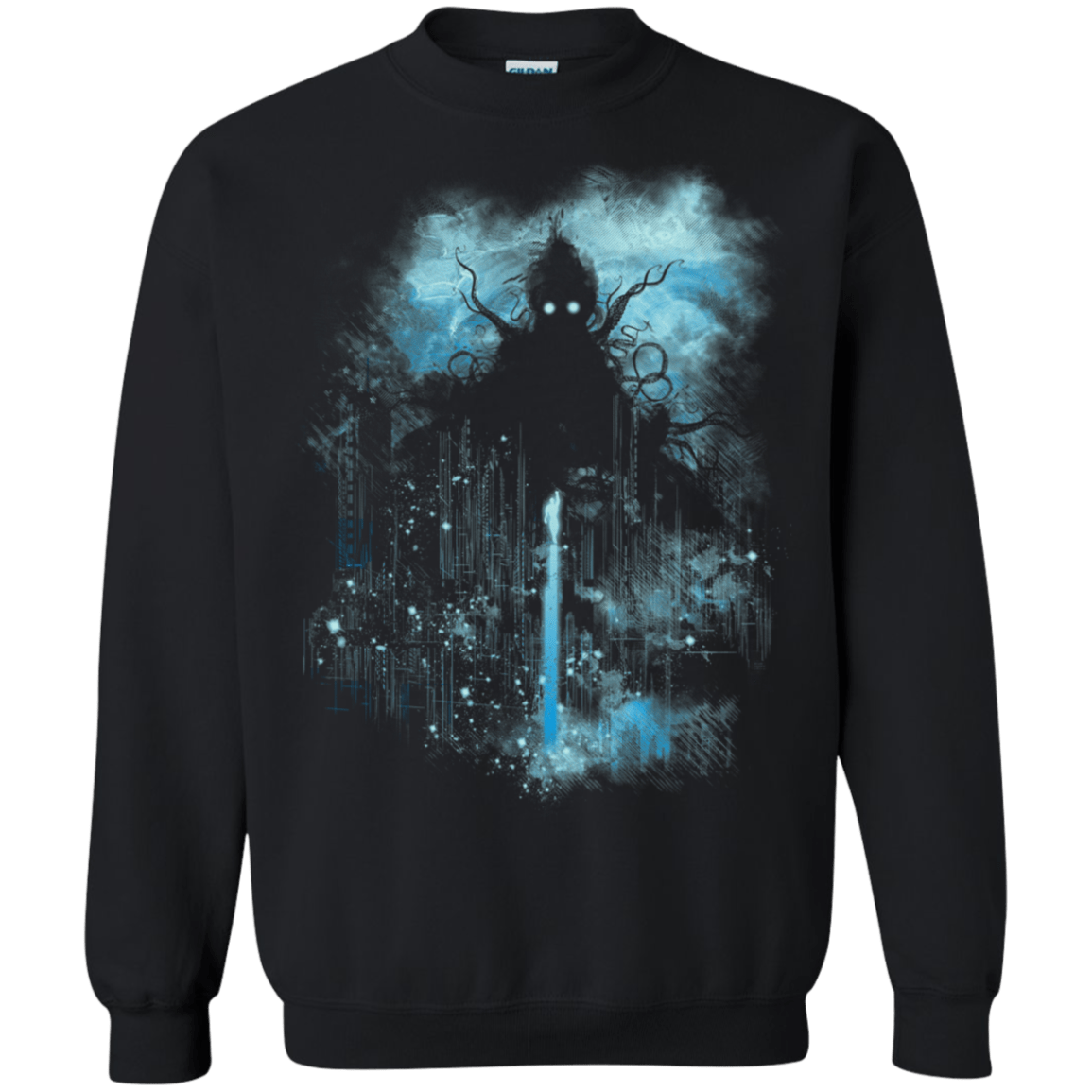 Sweatshirts Black / S Cthulu Class Vs Little Hero Crewneck Sweatshirt