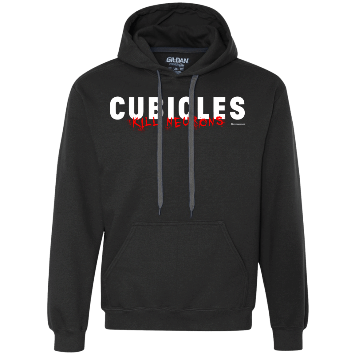 Sweatshirts Black / Small Cubicles Kill Neurons Premium Fleece Hoodie