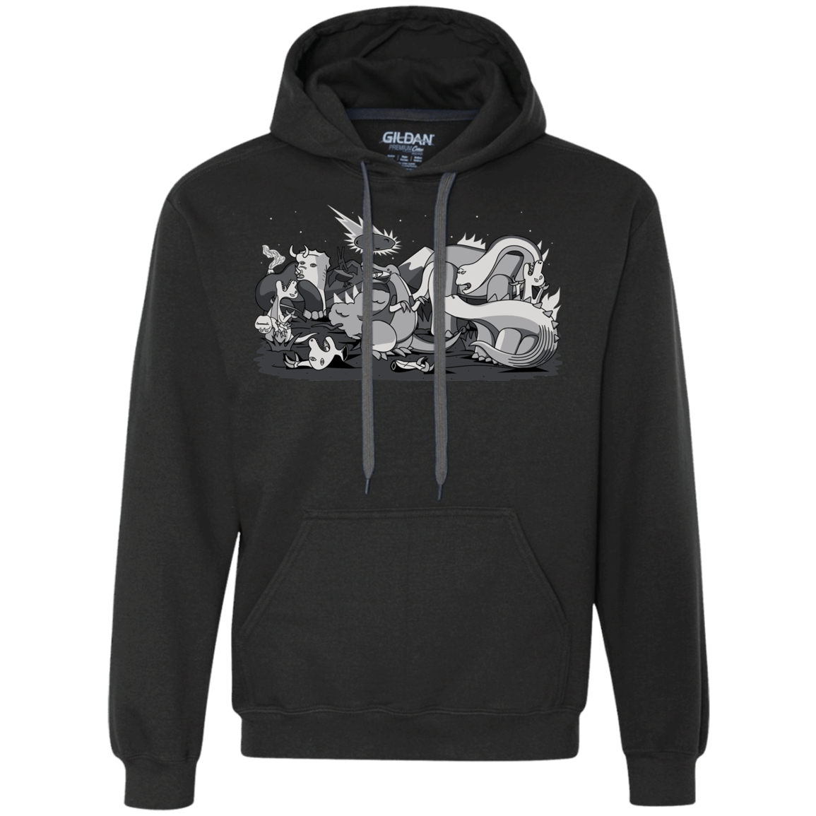 Sweatshirts Black / S Cubistextinction Premium Fleece Hoodie