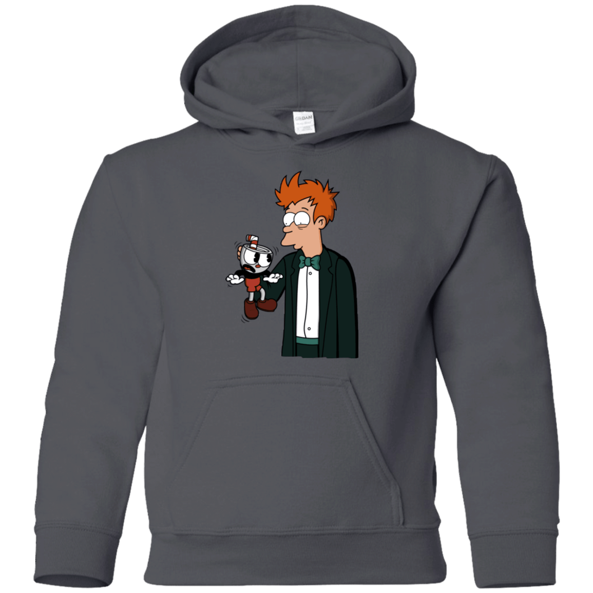 Sweatshirts Charcoal / YS Cup 101 Youth Hoodie