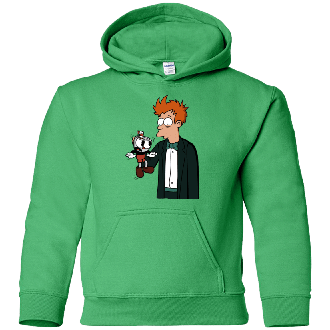 Sweatshirts Irish Green / YS Cup 101 Youth Hoodie