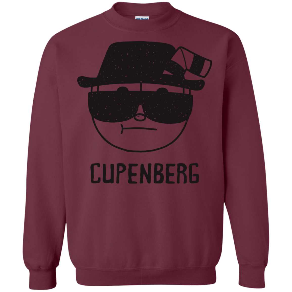 Sweatshirts Maroon / S Cupenberg Crewneck Sweatshirt