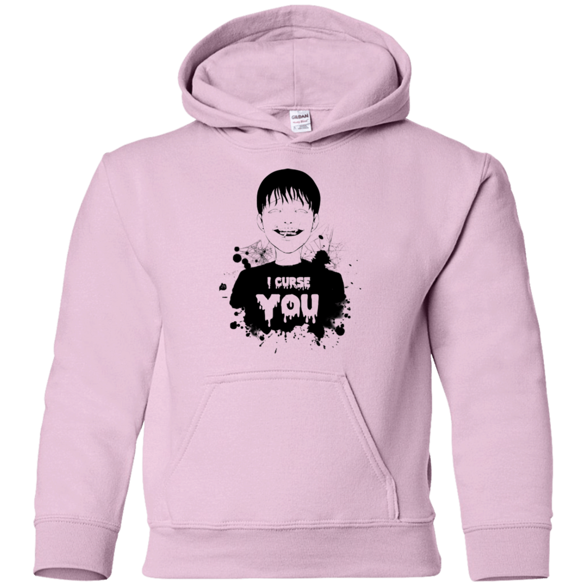 Sweatshirts Light Pink / YS Curse Youth Hoodie