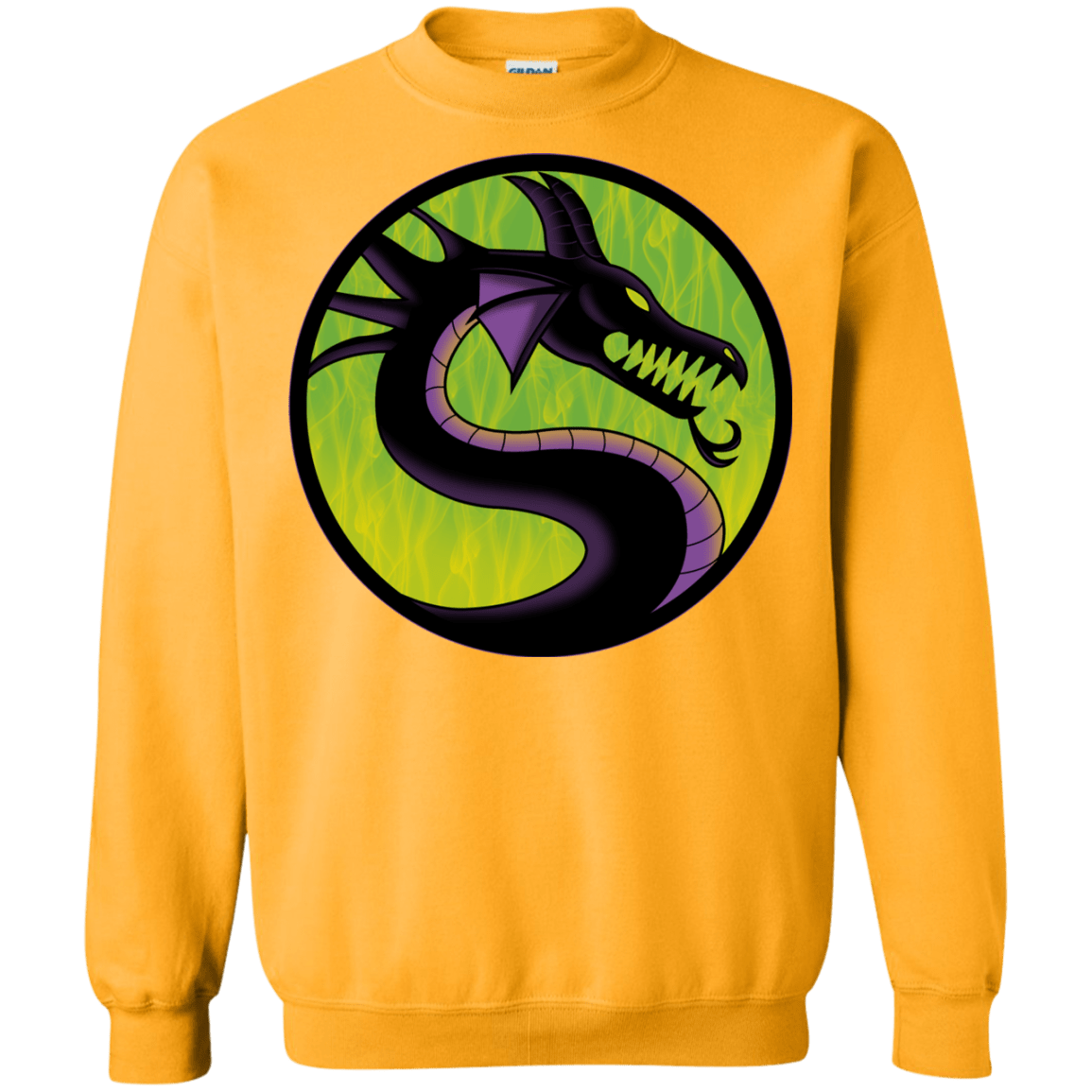 Sweatshirts Gold / S Cursed Kombat Crewneck Sweatshirt