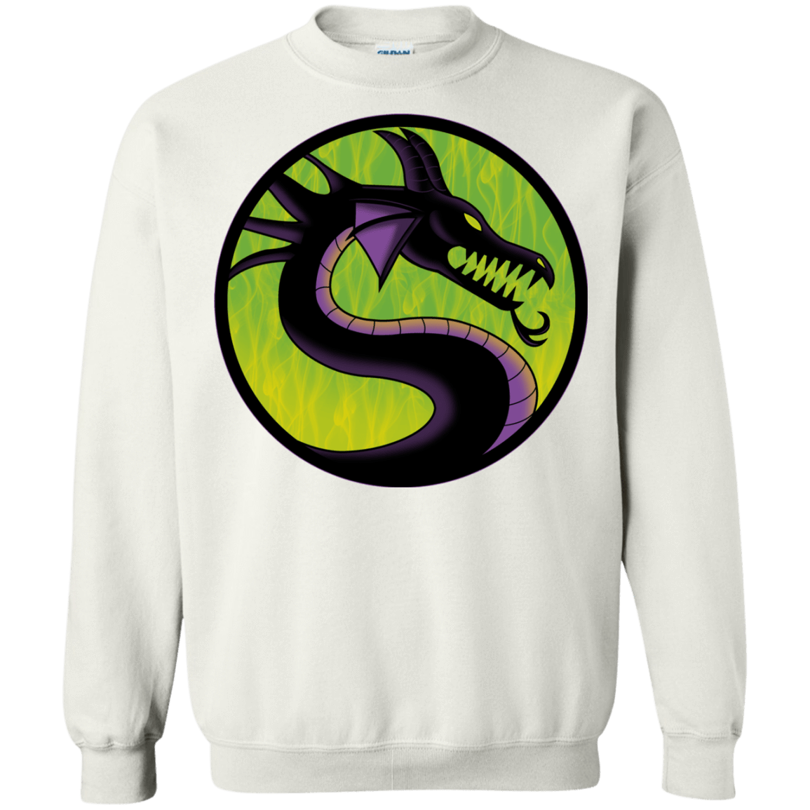 Sweatshirts White / S Cursed Kombat Crewneck Sweatshirt
