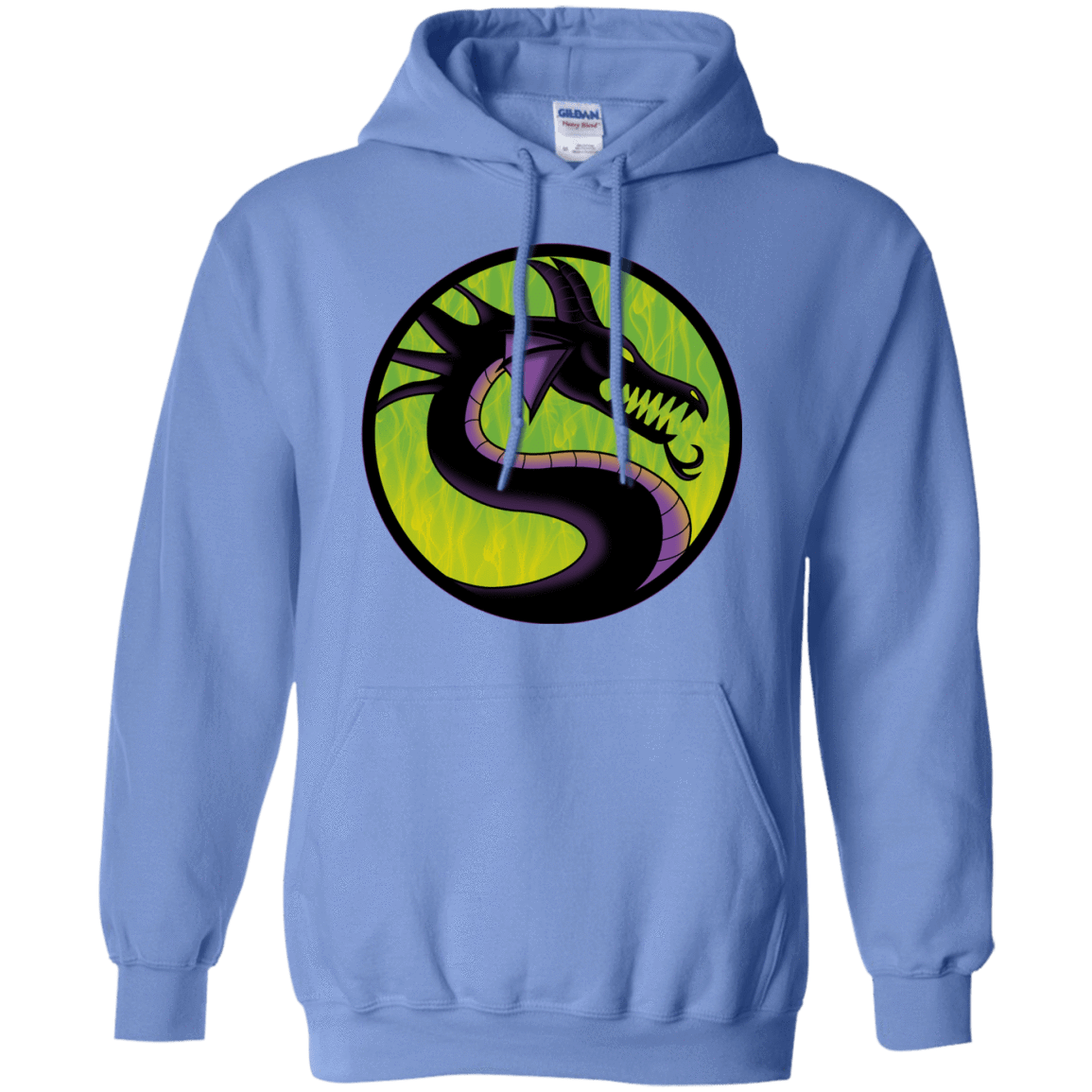 Sweatshirts Carolina Blue / S Cursed Kombat Pullover Hoodie