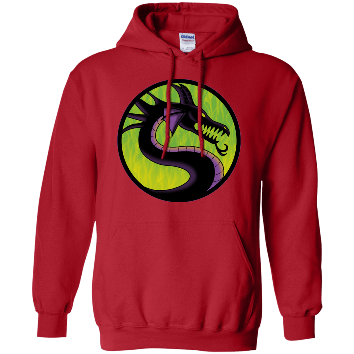 Sweatshirts Red / S Cursed Kombat Pullover Hoodie