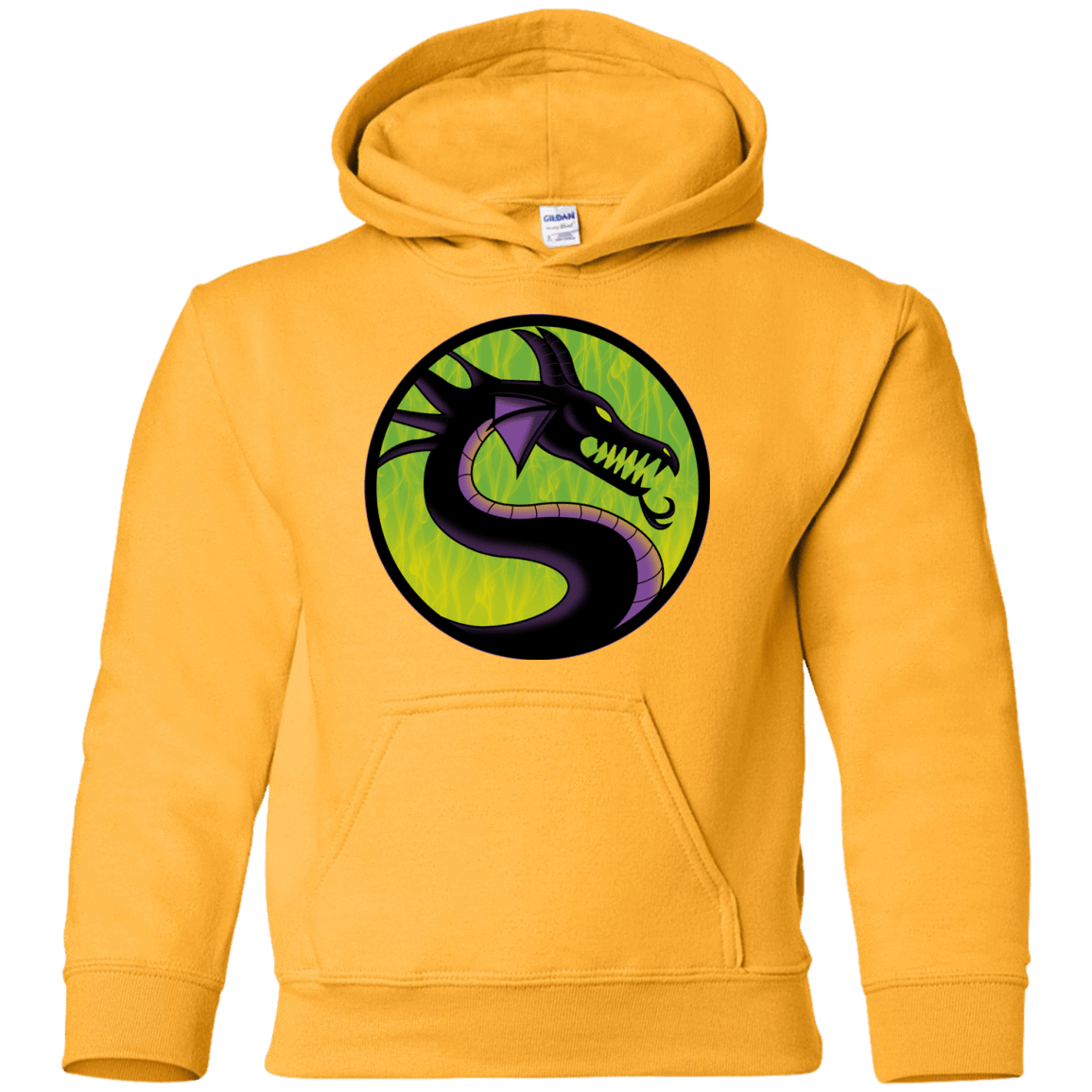 Sweatshirts Gold / YS Cursed Kombat Youth Hoodie
