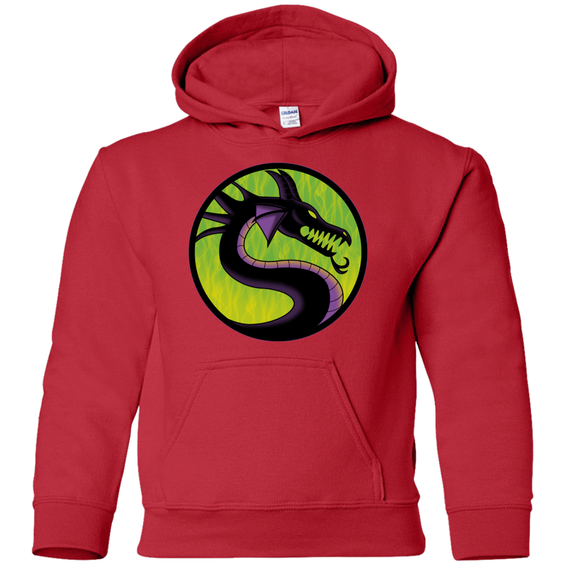 Sweatshirts Red / YS Cursed Kombat Youth Hoodie