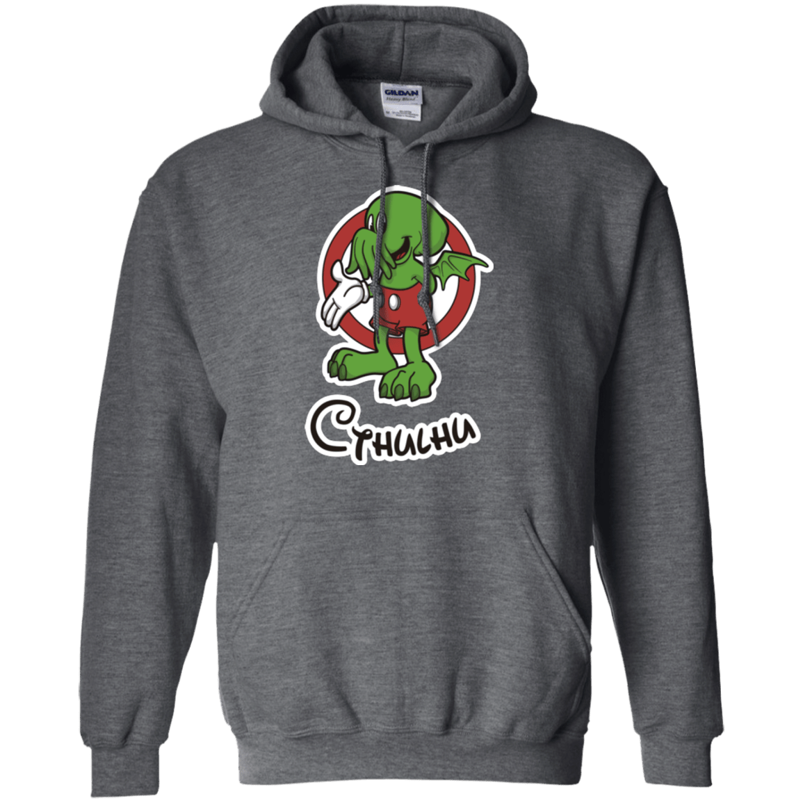Sweatshirts Dark Heather / Small Cutethulhu Pullover Hoodie
