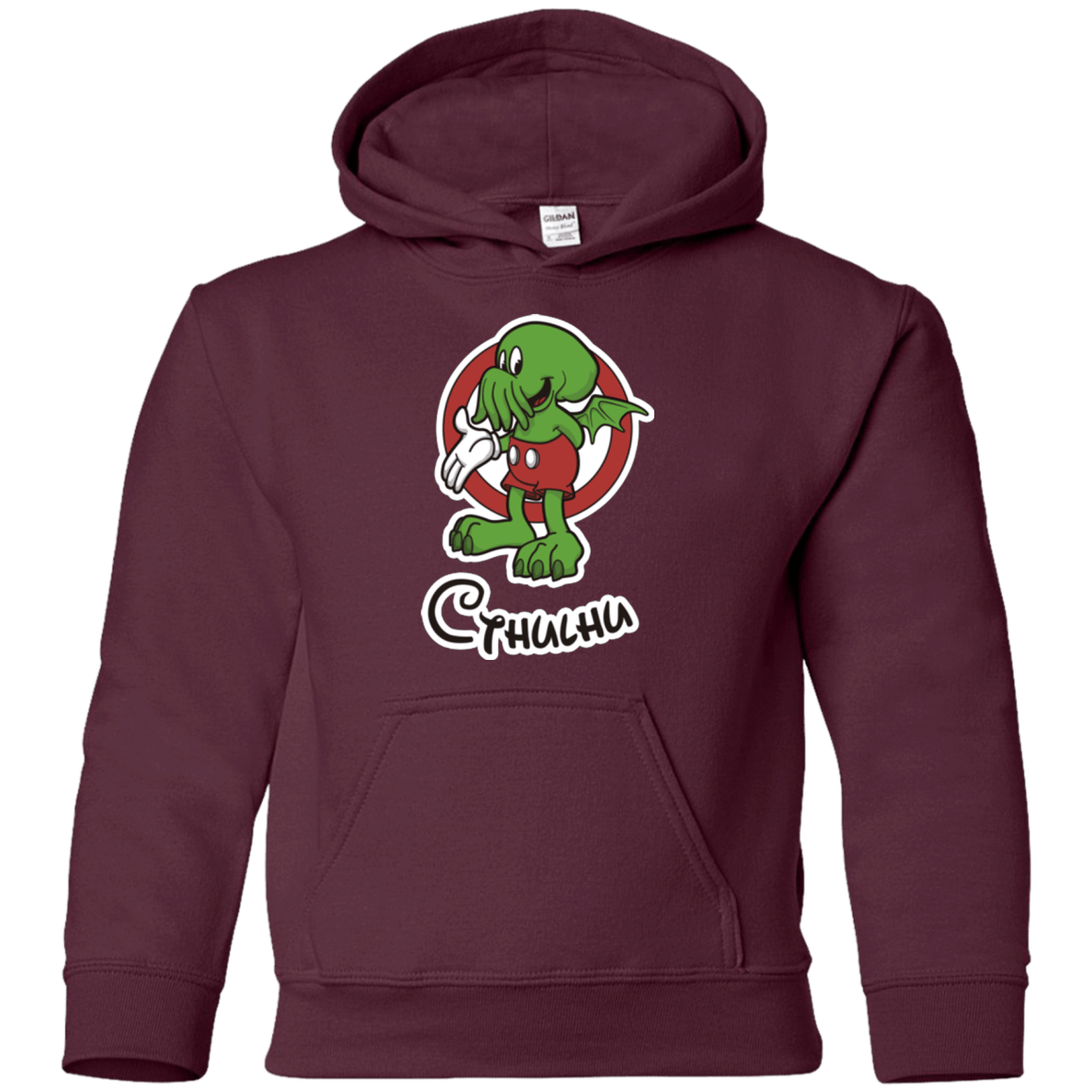 Sweatshirts Maroon / YS Cutethulhu Youth Hoodie