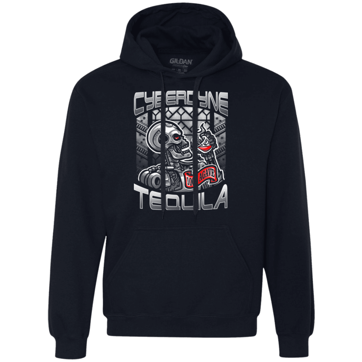 Sweatshirts Navy / Small Cyberdyne Whiskey Premium Fleece Hoodie