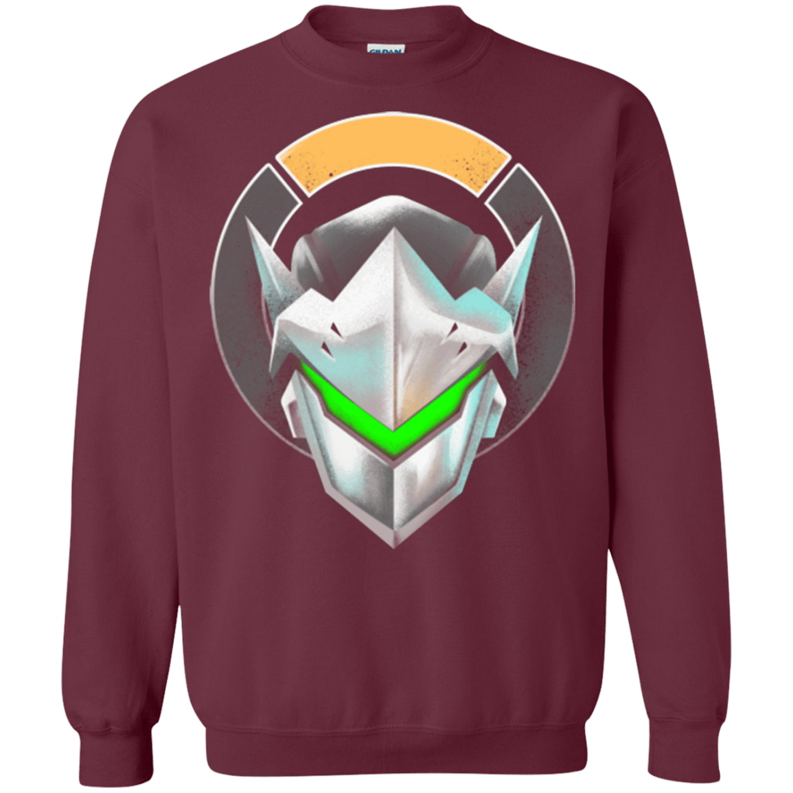 Sweatshirts Maroon / Small Cyborg Ninja Crewneck Sweatshirt