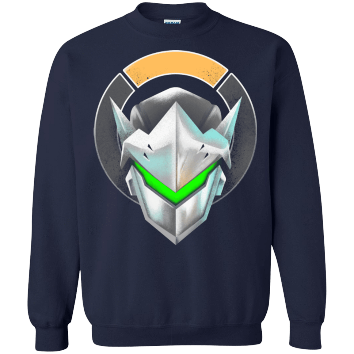 Sweatshirts Navy / Small Cyborg Ninja Crewneck Sweatshirt