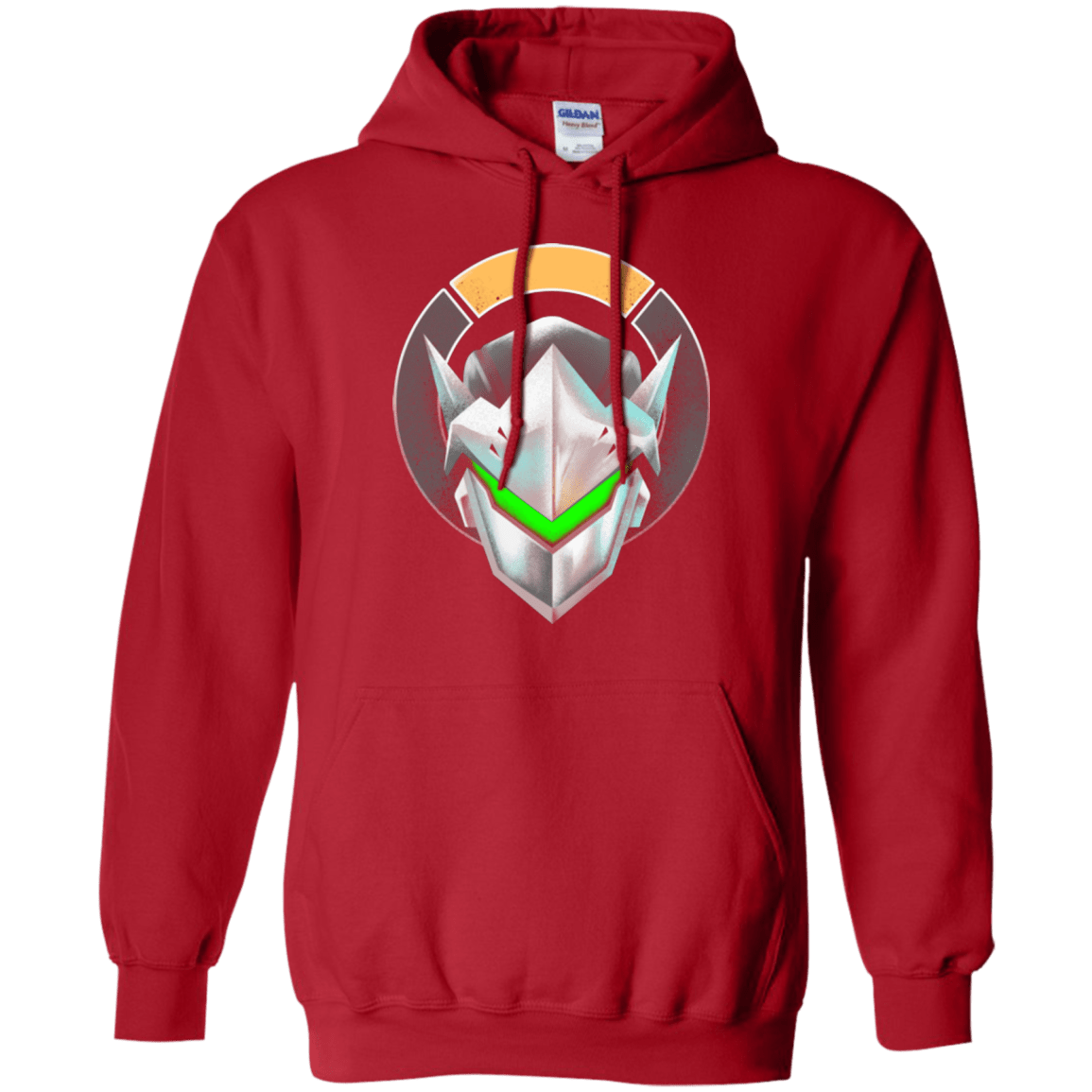 Sweatshirts Red / Small Cyborg Ninja Pullover Hoodie