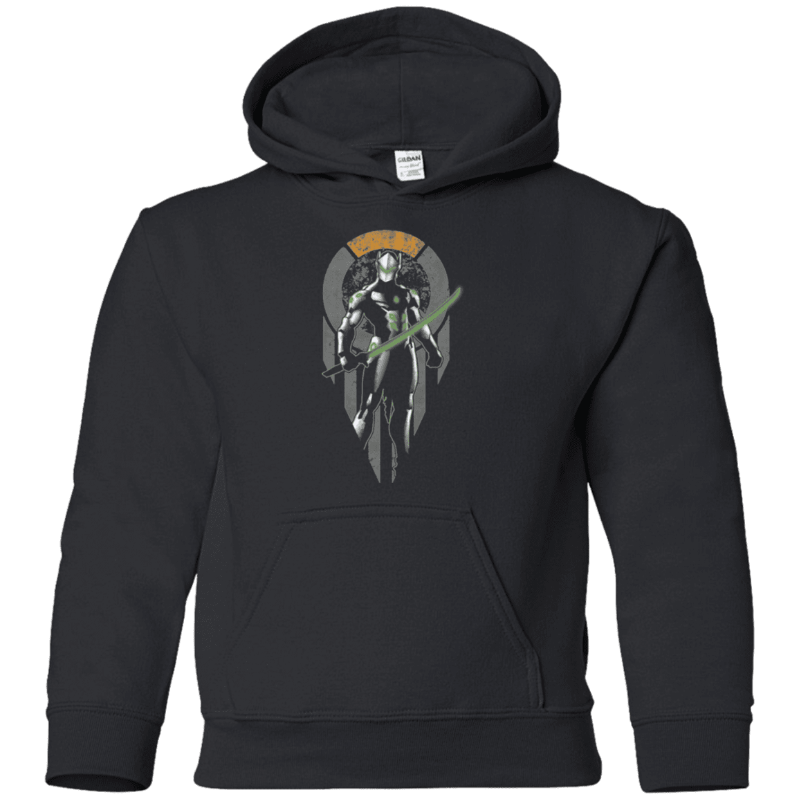 Sweatshirts Black / YS Cyborg Ninja Youth Hoodie